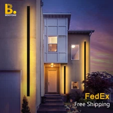 Outdoor Wall Lamp LED IP65 Waterproof Modern  Aluminum Patio Garden Wall Light