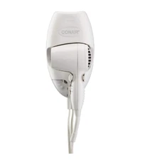 Bathroom Hotel Hair Dryer Wall Mount Home Dry Head LED Night Light Versatile 6FT