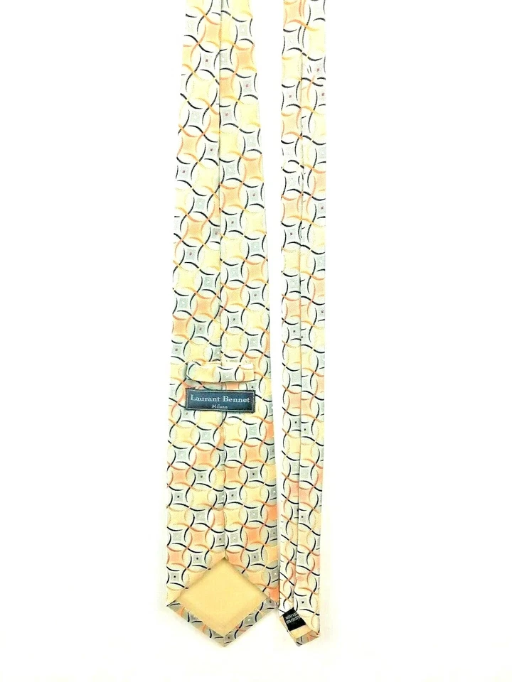 Corbata de microfibra Laurant Bennet Milano para hombre Foto 3 de 4