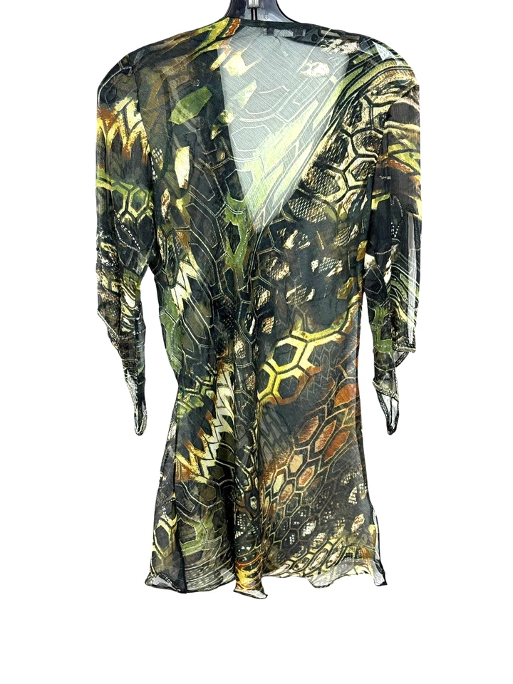 Vestido/túnica Alberto Makali multicolor bling transparente hada coqueta ver medida Foto 2 de 4