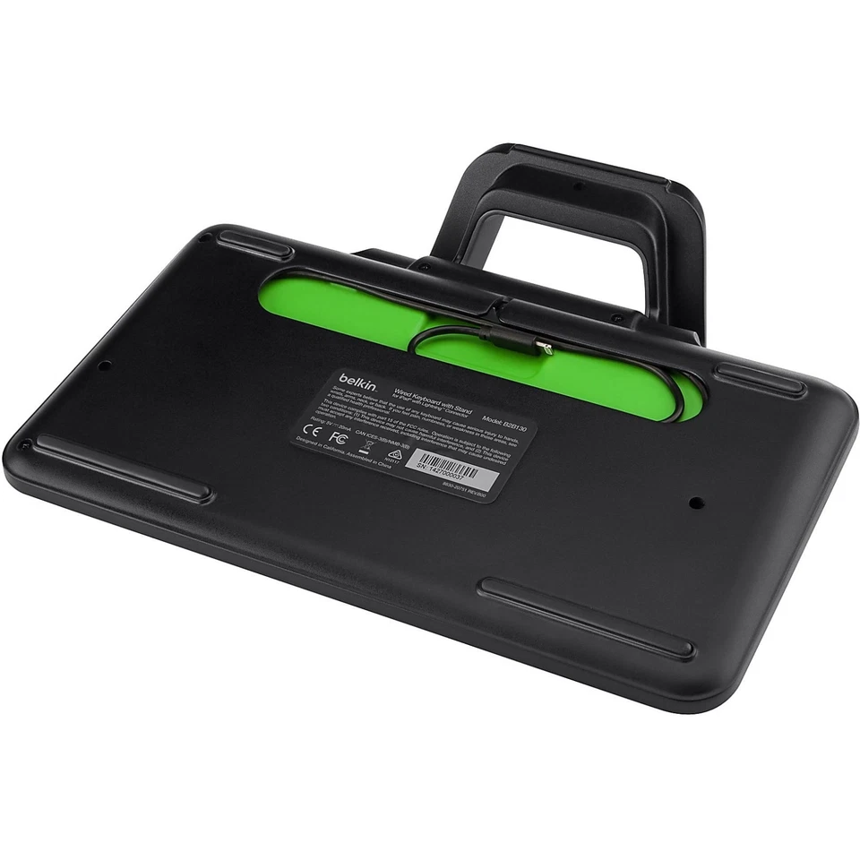 Belkin Wired Keyboard Stand for iPad with Lightning Connector B2B130 - NEW - Image 4 of 4