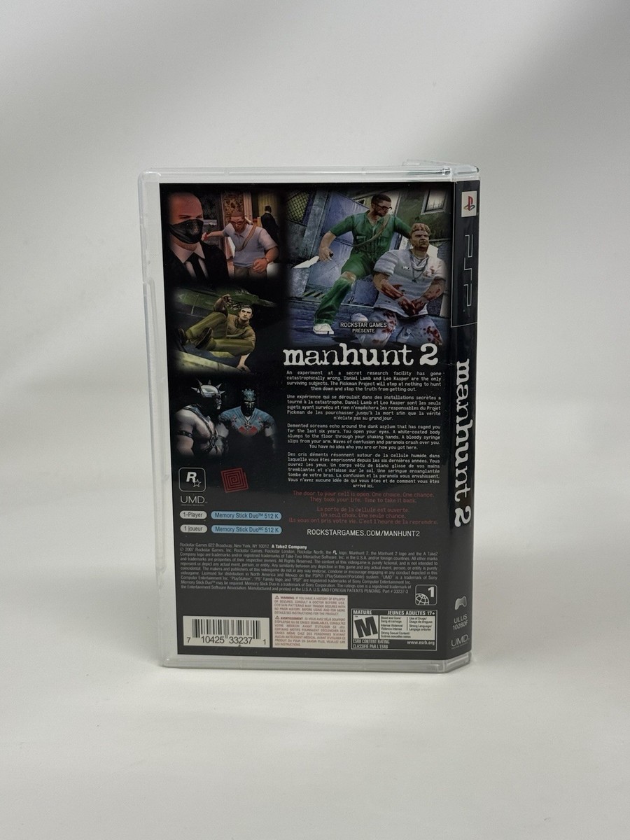 Manhunt 2 (Sony PSP, 2007) for sale online | eBay