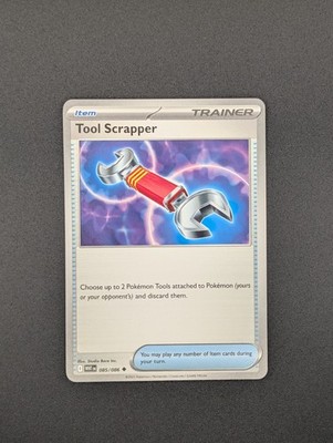 White Flare Pokemon Tool Scrapper 085/086 NM 85