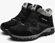  Brand New Orthofit Winter Comfort Men Black Boots / US 12