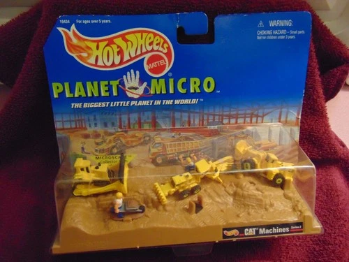 Hot Wheels Planet Micro CAT Machines Series 2 Vintage 1997 RARE    Free Shipping