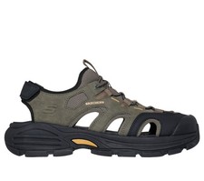 Sandalia deportiva Skechers EE. UU. Fairport-Bradley para hombre, olbk