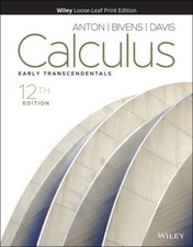 Calculus: Early Transcendentals - Ring-bound By Anton, Howard - GOOD