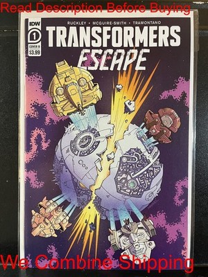 BARGAIN BOOKS ($5 MIN PURCHASE) Transformers Escape #1 Chan Variant (2020 IDW) 
