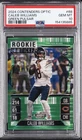 2024 CONTENDERS OPTIC GREEN PULSAR #68 CALEB WILLIAMS 26/49 PSA 10