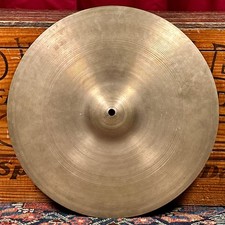 14" Zildjian A 1940s-50s Trans Stamp Crash / Hi-Hat Single Becken 594g