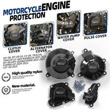 Engine Cover Set For MT-09 XSR900 YZF-R9 FZ-09 Tracer 2021-2025