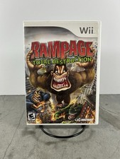 Nintendo Wii Rampage: Total Destruction (TESTED) No Manual