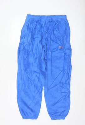 iets frans Damen Jogginghose blau Fleece Größe M