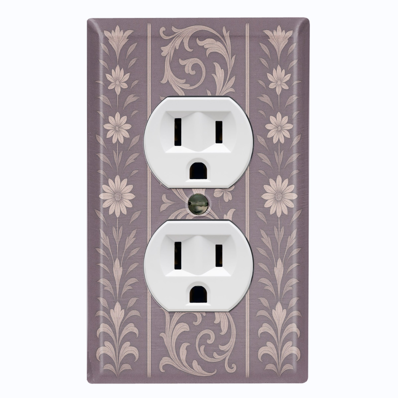 Muted Purple Lilac Floral Fme187