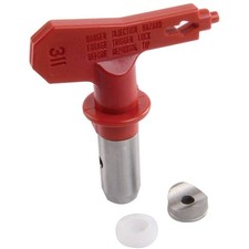 Titan 662-311 Paint Sprayer Tip, 6 to 8 in W Fan, Red, 0.011 in Tip, Tungsten Ca