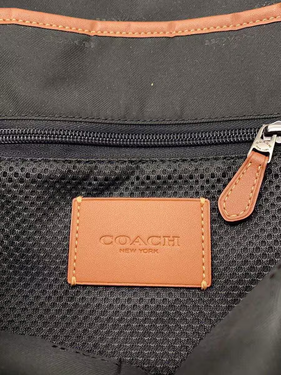 COACH Backpack Leather BLU Plain - image 5