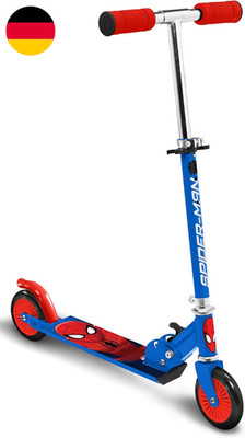 STAMP - ZUSAMMENKLAPPBARER SCOOTER - SPIDERMAN, BLUE
