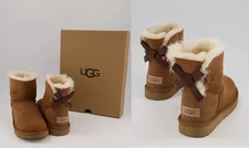 New  UGG Brand  1016501  Mini Bailey Bow II Women's Boots Shoes Chestnut %%
