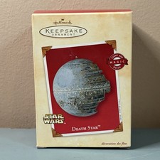 2002 Star Wars Death Star Hallmark Keepsake Ornament - New In Box