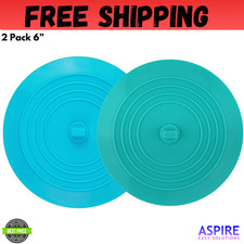 Silicone Floor Drain Plug Cover Kitchen Bath Tub Sink Rubber Water Stopper