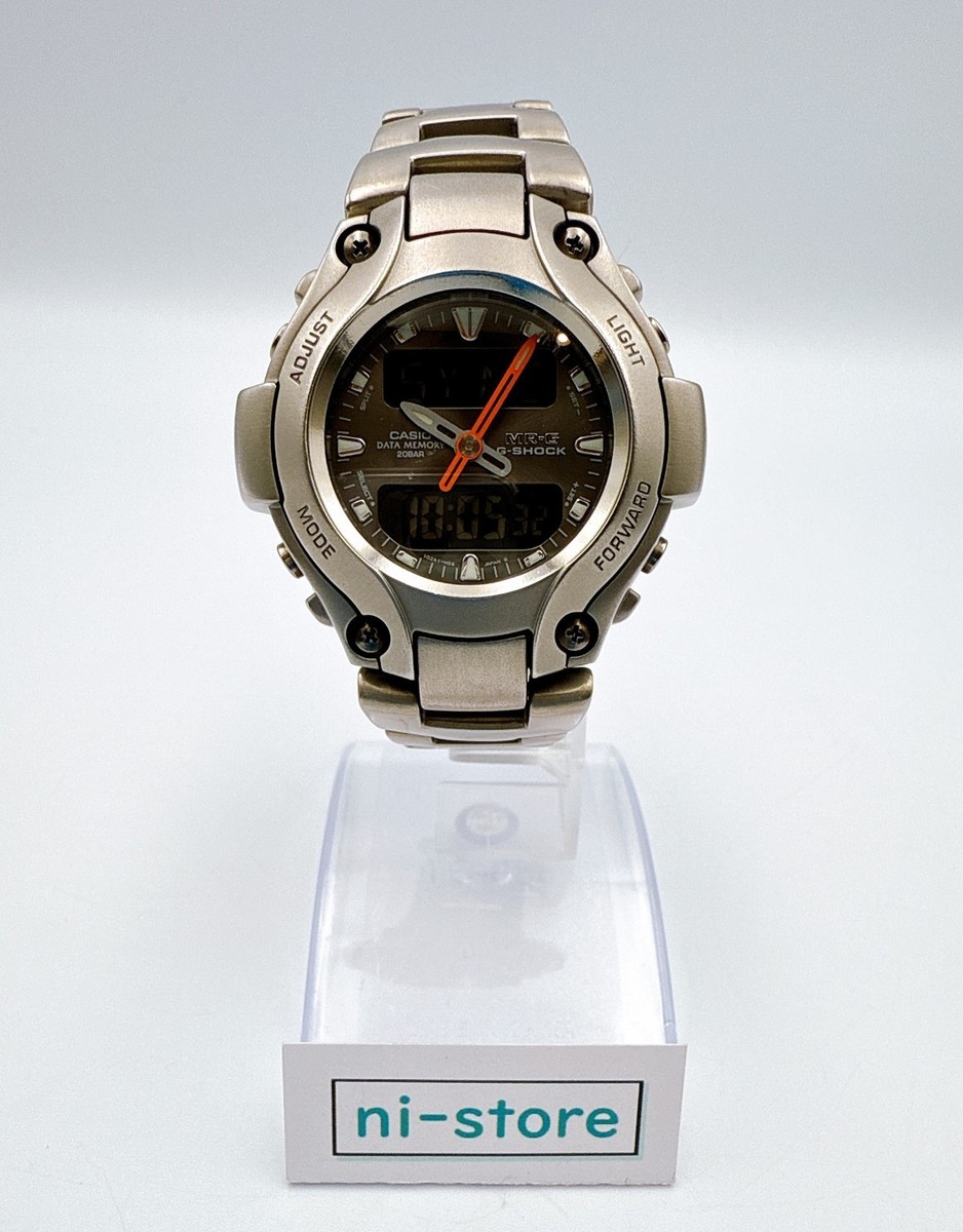 CASIO G-SHOCK MRG-130T Quartz Titanium Vintage Watch JP Rare wrist