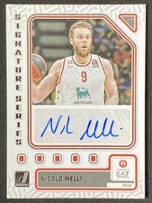 Nicolo Melli 2023-24 Panini Donruss Euroleague Signature Series Auto #SS-NMI