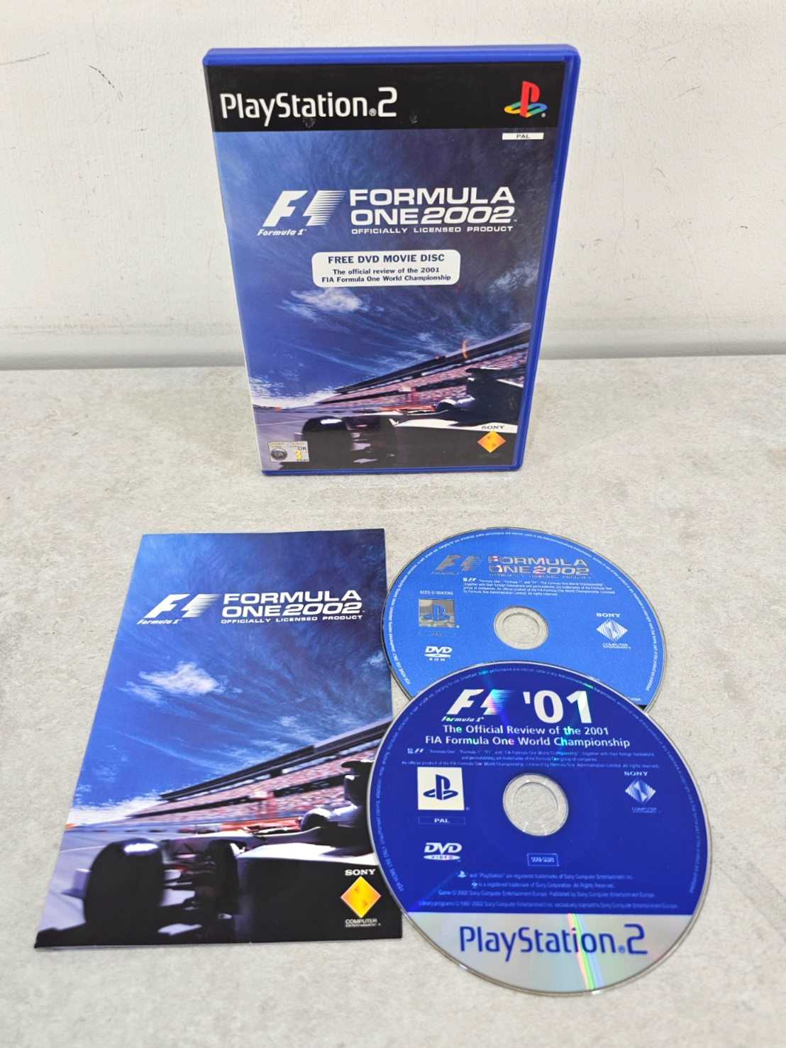 Formula One 2002 + 2001 DVD Review (PlayStation 2, 2003)