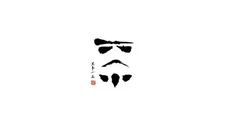 Star Wars minimalism stormtrooper science fiction Custom Gaming Mat Desk 4794