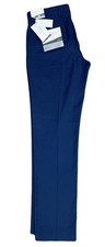 Perry Ellis Portfolio 34/32 Slim Fit Dress Pant Easy Care Insignia Blue NWT NEW