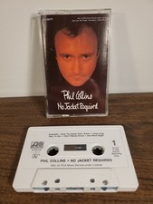 Phil Collins, No Jacket Required, Cassette Tape 1985