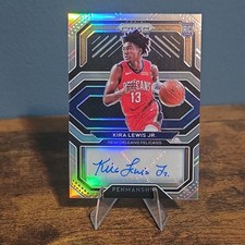 2020-21 Panini Prizm - Rookie Penmanship Kira Lewis Jr. #RP-KLJ Silver (AU, RC) 