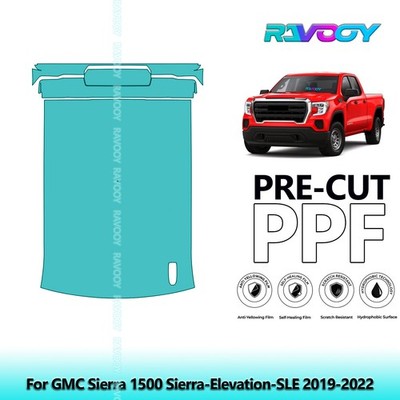  Paint Protection PPF Kit For GMC Sierra 1500 Sierra-Elevation-SLE 2019-2022