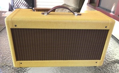 MojoTone  57 Tweed Deluxe 5E3 Amplifier Head Cabinet w/ Lacquered Finish