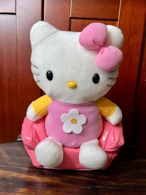 Hello Kitty Retro 2000 Plush Doll With Sofa Chair 11  EUC ~ #33