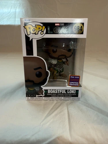 Funko Pop! Marvel: Loki - #984 Boastful Loki - 2022 WonderCon - NIB - MINT