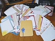 LOT OF MIXED POCKET CARDS 25 4x6inch cards scrapbooking PROJECT LIFE MORE