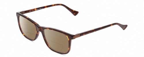Esquire EQ1509 Mens Polarized BIFOCAL Sunglasses Tortoise Havana Brown Gold 54mm - Picture 7 of 10