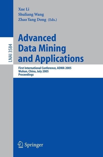 Advanced Data Mining And Applications Xue Li-image