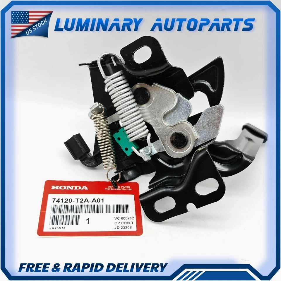 Новый оригинальный производитель замок капота защелка в сборе для 13-17 Honda Accord капот 74120-T2A-A01 - Изображение 2 из 4