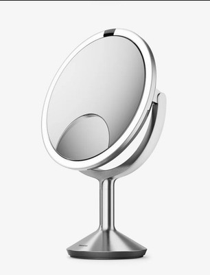 AUTHENTISCHER SIMPLEHUMAN Sensor Trio LED Schminkspiegel GEBÜRSTET BRANDNEU VERPACKT