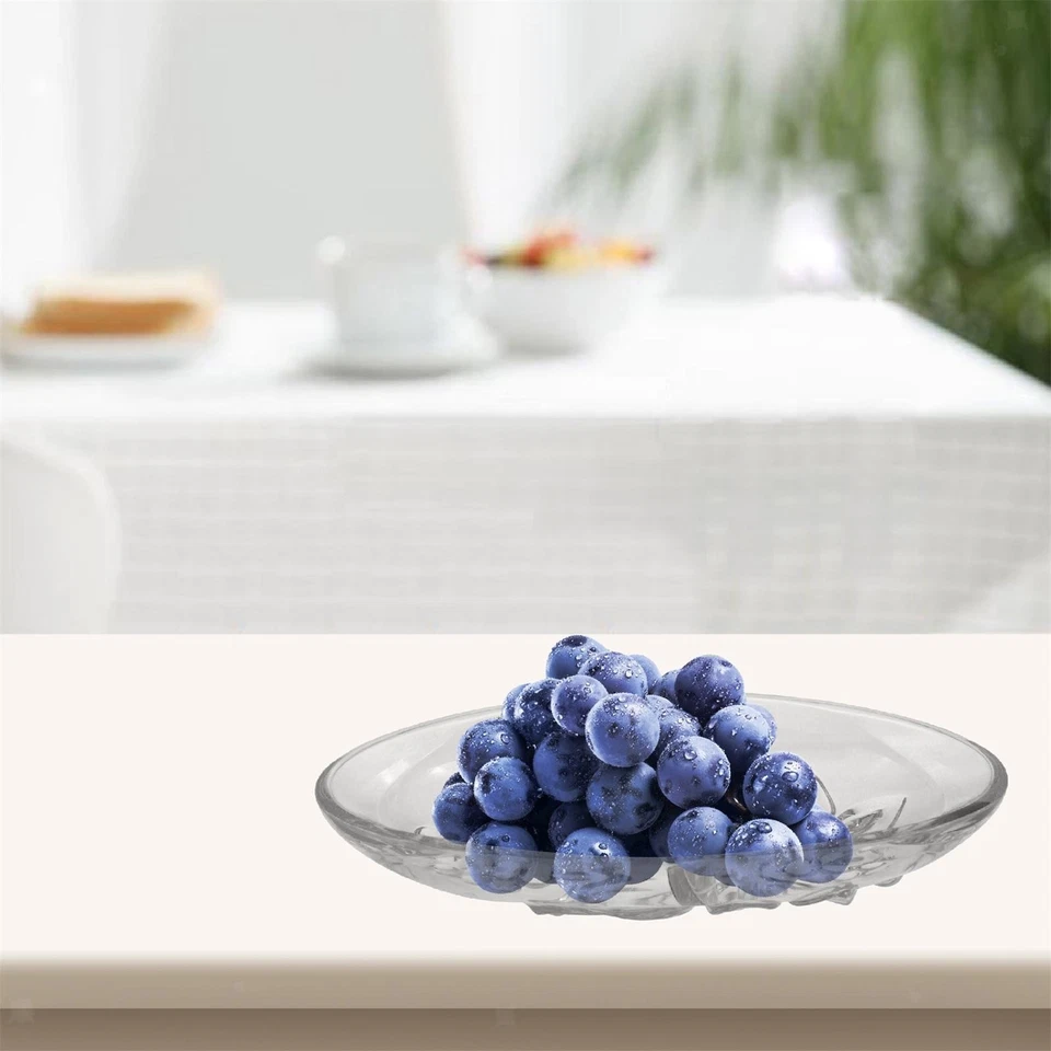 Divided Serving Tray Fruit Bowl 2 Section