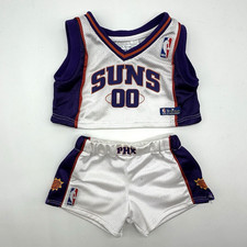 Build A Bear NBA Phoenix Suns Basketball Jersey Shorts Uniform Teddy Clothes Set
