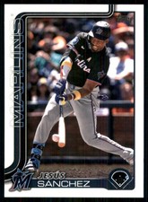 2025 Topps #157 Jesús Sánchez Miami Marlins 53961