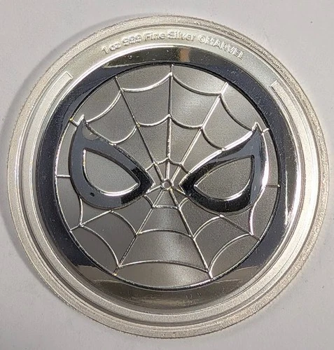 2023 Niue Marvel Spiderman 1 oz .999 Silver Round - A941