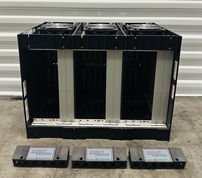 Woodward Micronet 5453-279 Rev E Chassis Rack 5009XT