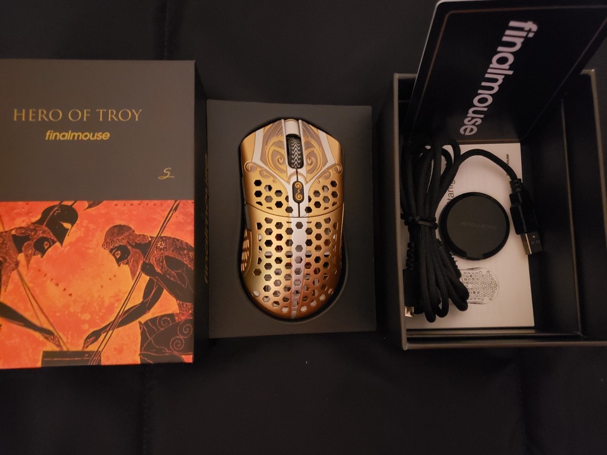 Finalmouse starlight-12 Achilles S 特別特価 Finalmouse Starlight-12 Hero of Troy Achilles Gaming Mouse
