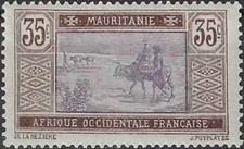 Timbre Mauritanie (Colonies Fr.) 26 * - 86420FX