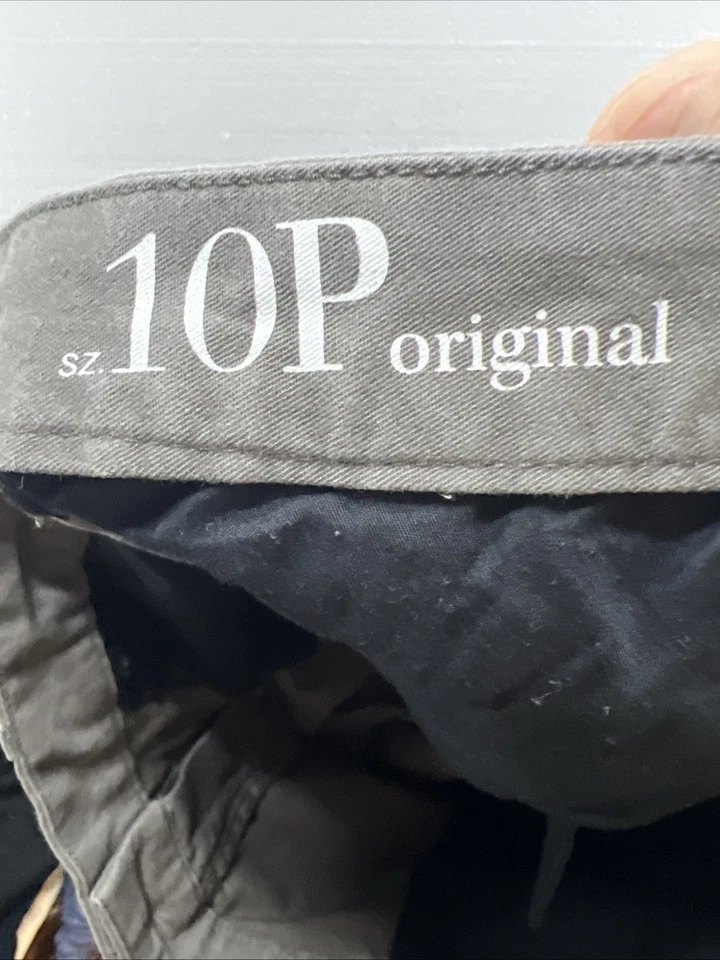 Pantalones Cortos Chinos Ann Taylor Loft Original Gris Para Mujer Talla 10 Bolsillos Pequeños 9” Ins Foto 4 de 4