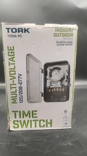 TORK Indoor-Outdoor Time Switch 24 Hour Multi-Voltage New 120/208-277V 1109A-PC