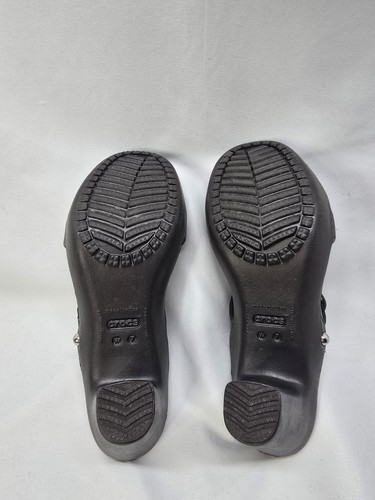 CROCS Cyprus IV 3.5 Inch Heel Espresso Brown Women's Size 7- RARE - Picture 7 of 7